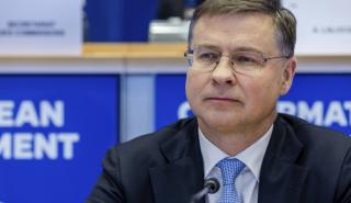 Ντομπρόβσκις: Αρνητικό σοκ η σύγκρουση στη Μ. Ανατολή - Πρόοδος με ΗΠΑ για δασμούς